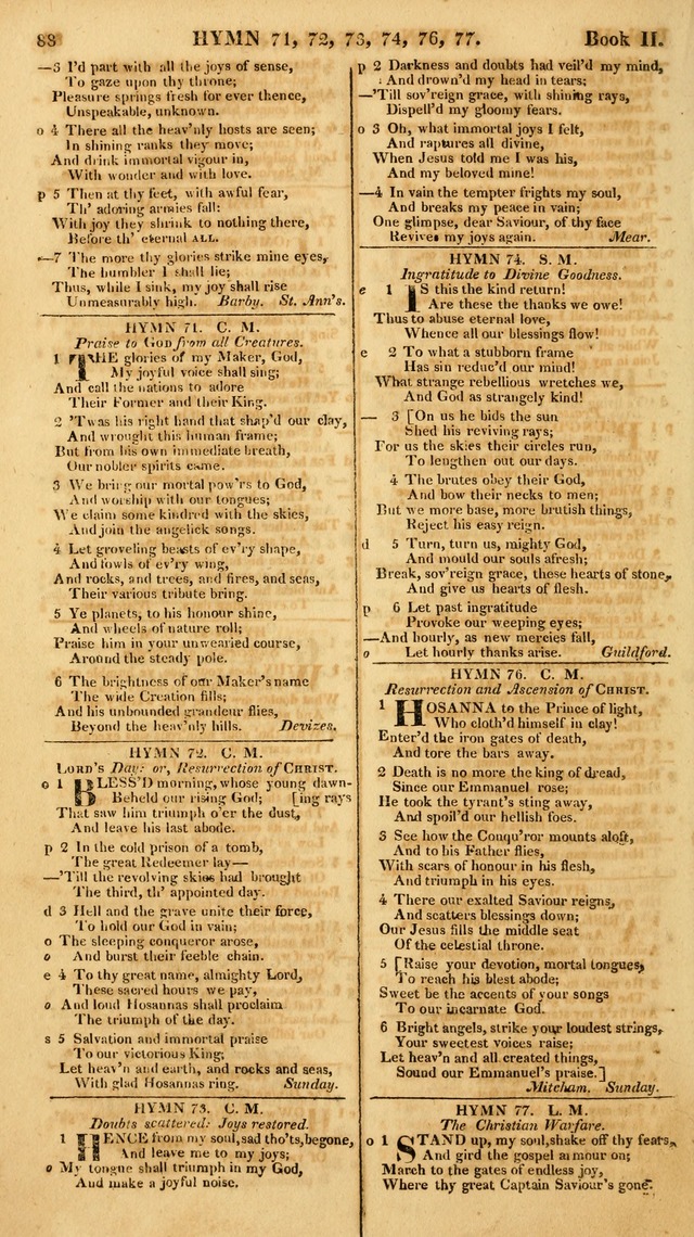 Christian Psalmody, in Four Parts; containing Dr. Watt