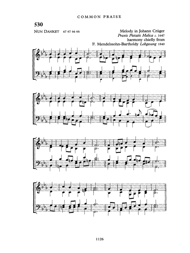 Common Praise: A new edition of Hymns Ancient and Modern page 1127
