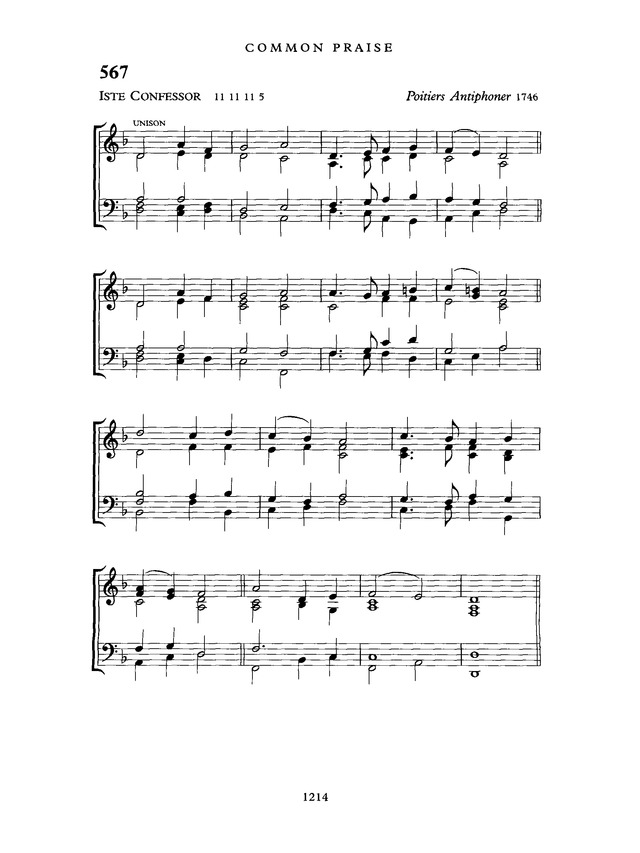 Common Praise: A new edition of Hymns Ancient and Modern page 1215