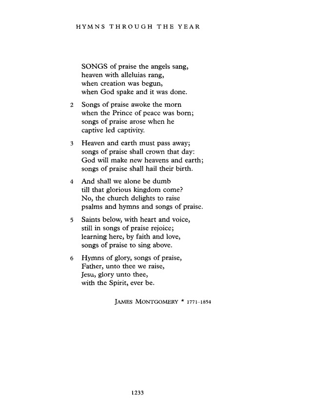 Common Praise: A new edition of Hymns Ancient and Modern page 1234