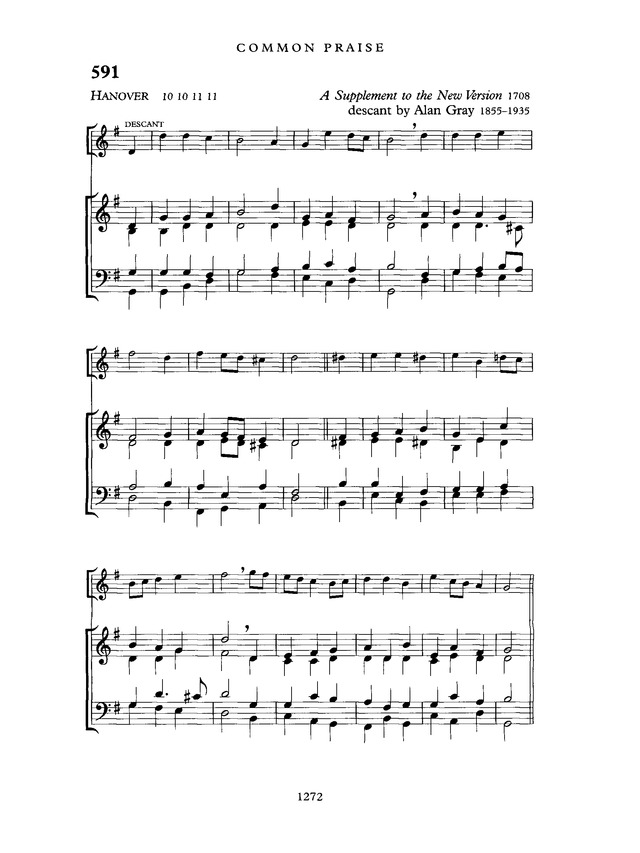 Common Praise: A new edition of Hymns Ancient and Modern page 1273