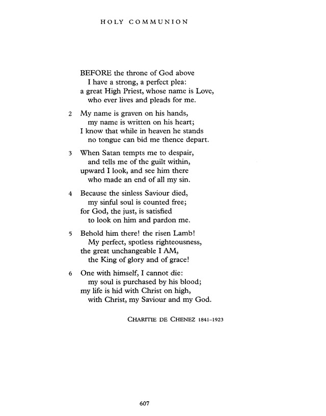 Common Praise: A new edition of Hymns Ancient and Modern page 608