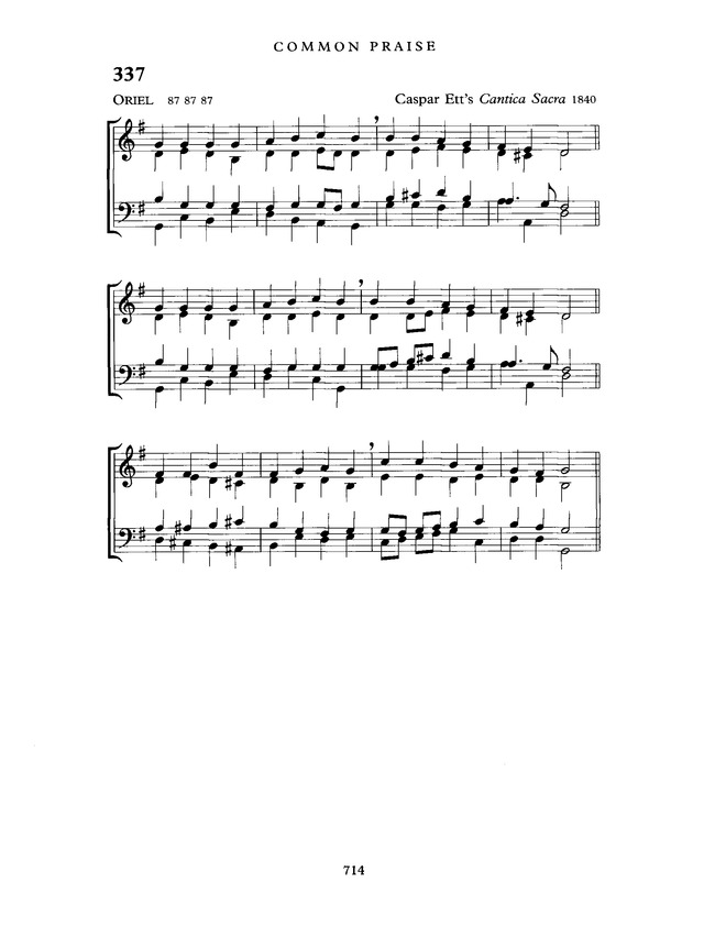 Common Praise: A new edition of Hymns Ancient and Modern page 715