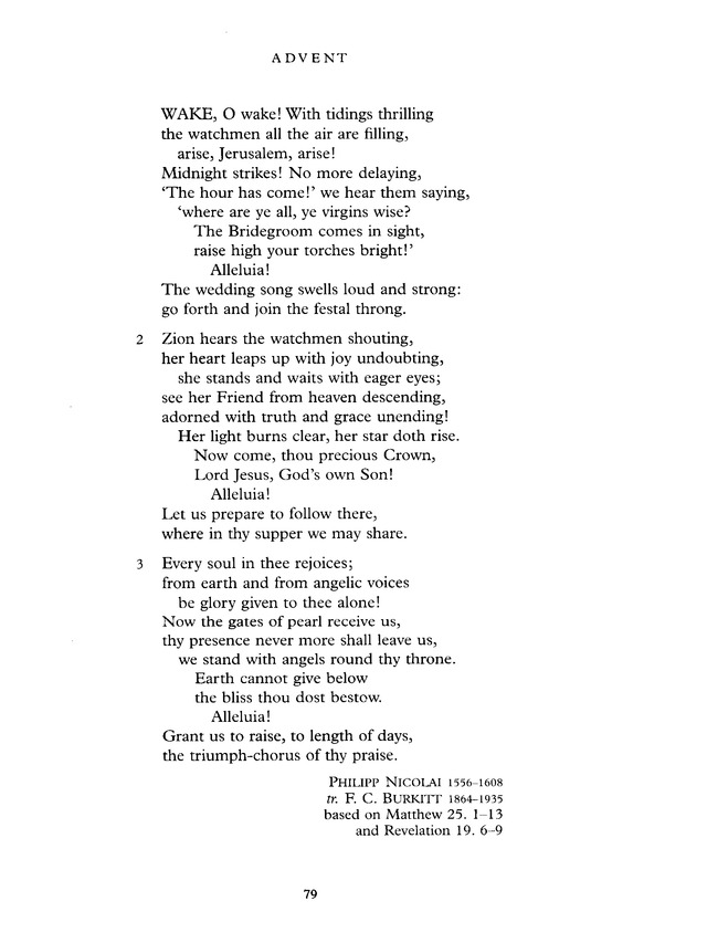 Common Praise: A new edition of Hymns Ancient and Modern page 79