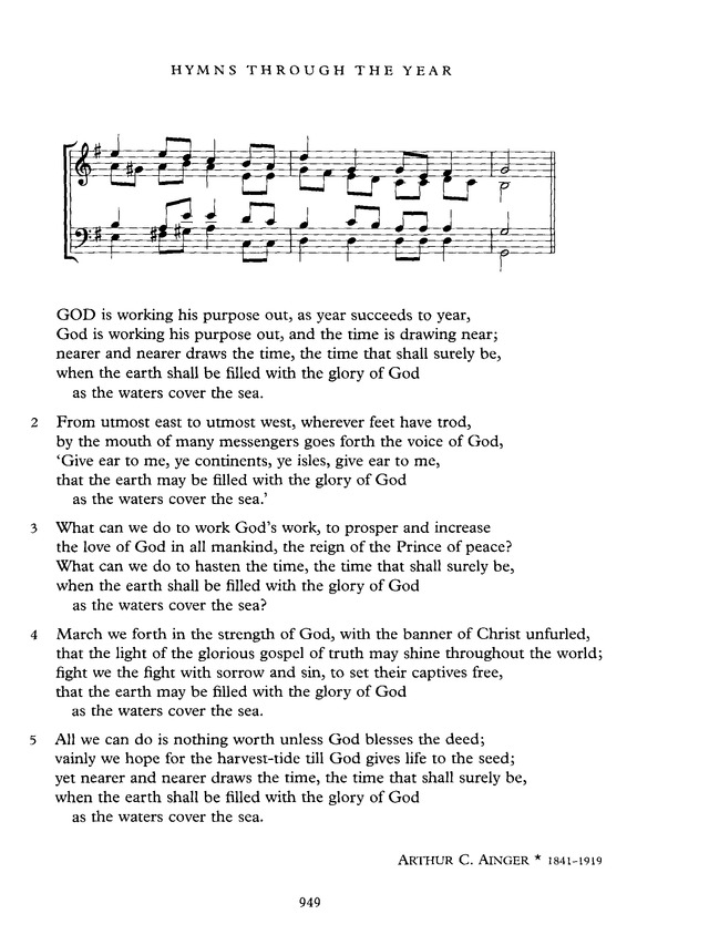 Common Praise: A new edition of Hymns Ancient and Modern page 950
