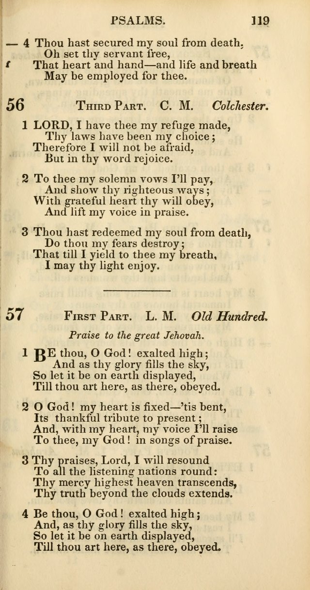 Church Psalmody: a Collection of Psalms and Hymns Adapted to Public Worship page 124
