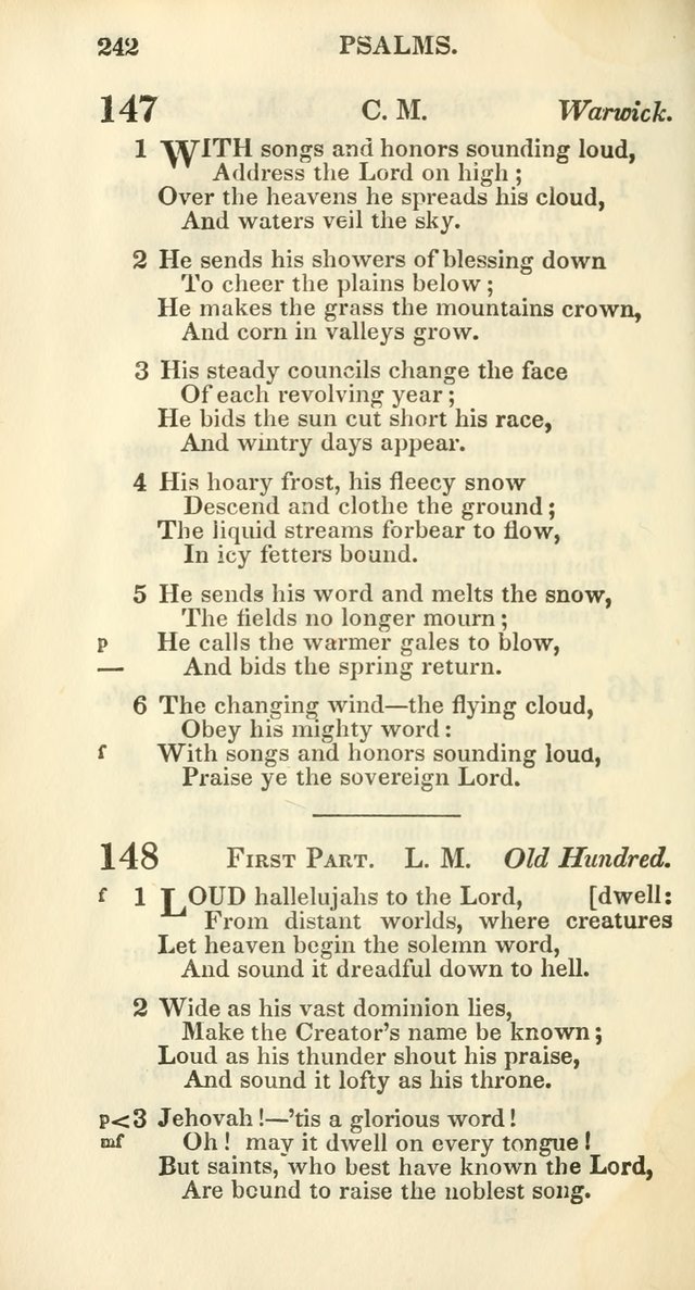Church Psalmody: a Collection of Psalms and Hymns Adapted to Public Worship page 247