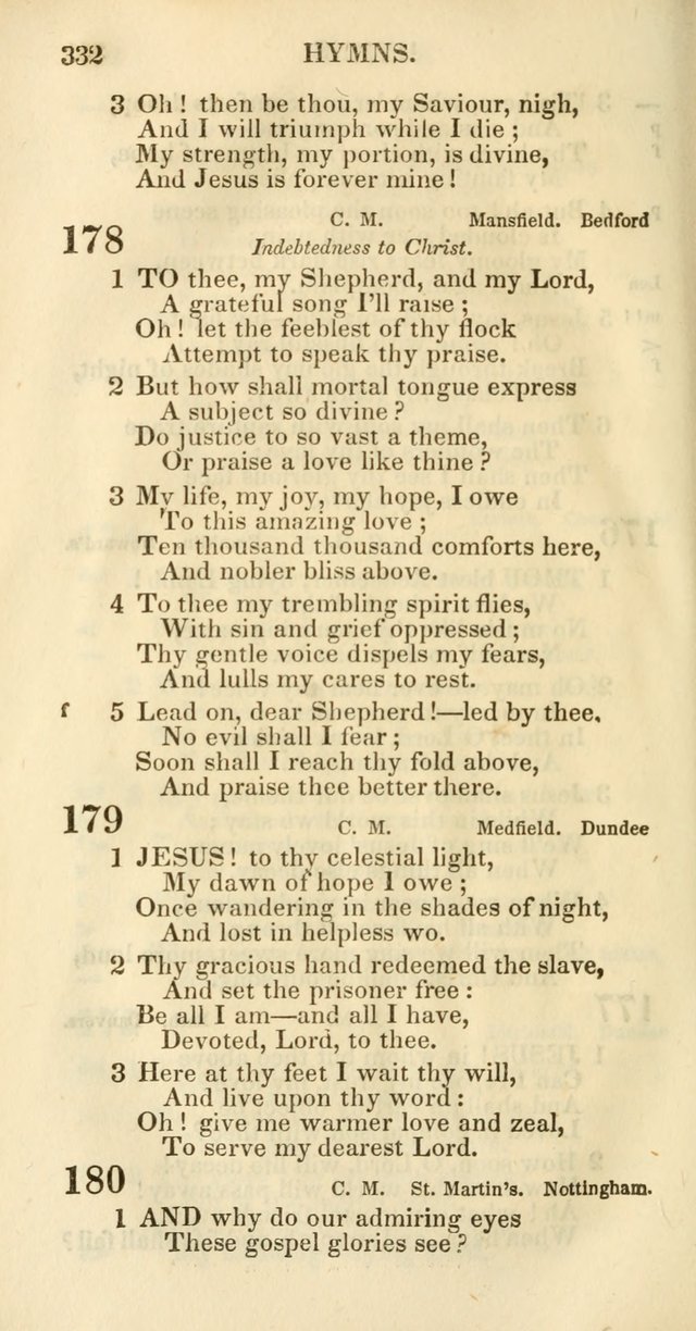Church Psalmody: a Collection of Psalms and Hymns Adapted to Public Worship page 337