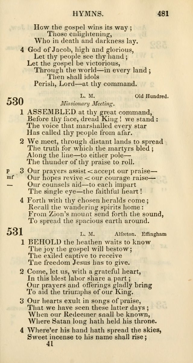 Church Psalmody: a Collection of Psalms and Hymns Adapted to Public Worship page 486