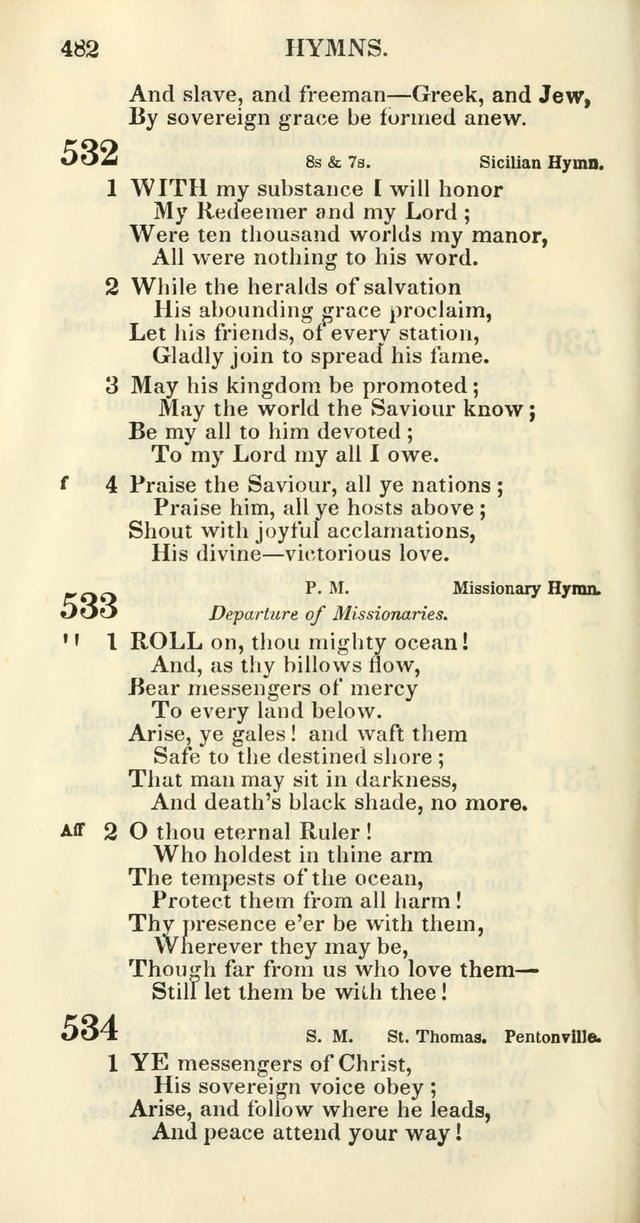 Church Psalmody: a Collection of Psalms and Hymns Adapted to Public Worship page 487