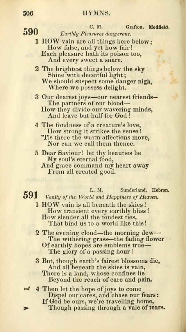 Church Psalmody: a Collection of Psalms and Hymns Adapted to Public Worship page 511