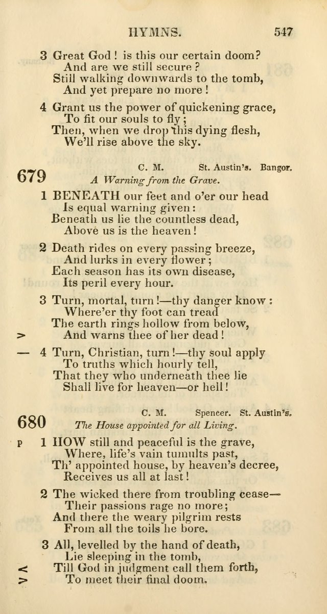 Church Psalmody: a Collection of Psalms and Hymns Adapted to Public Worship page 552