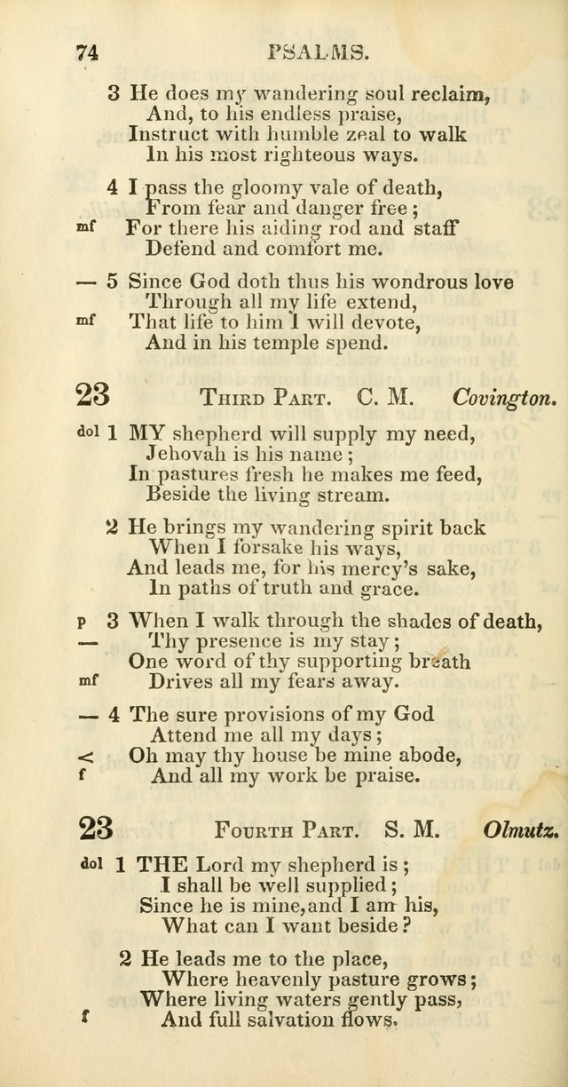 Church Psalmody: a Collection of Psalms and Hymns Adapted to Public Worship page 79