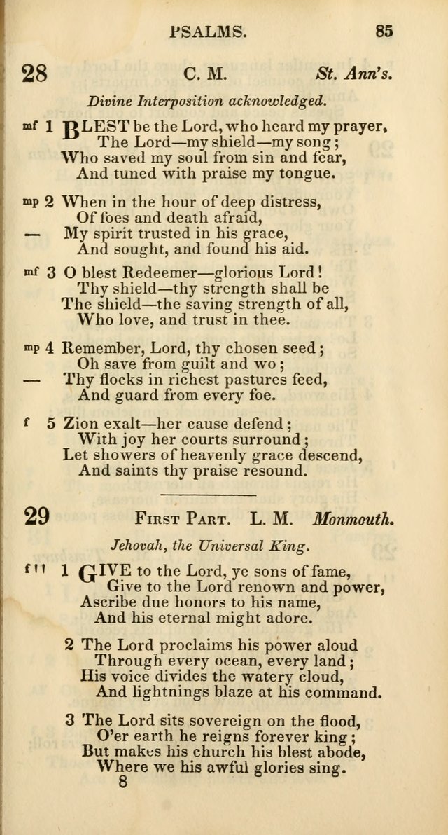 Church Psalmody: a Collection of Psalms and Hymns Adapted to Public Worship page 90