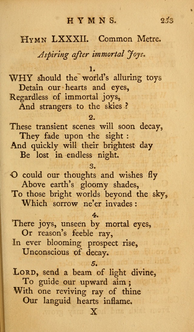 A Collection of Psalms and Hymns for Publick Worship (2nd ed.) page 253