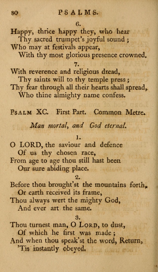 A Collection of Psalms and Hymns for Publick Worship (2nd ed.) page 80