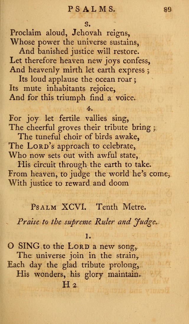A Collection of Psalms and Hymns for Publick Worship (2nd ed.) page 89