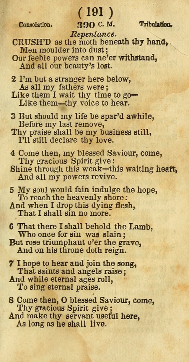 A Collection of Psalms, Hymns, and Spiritual Songs: with the music of Mason