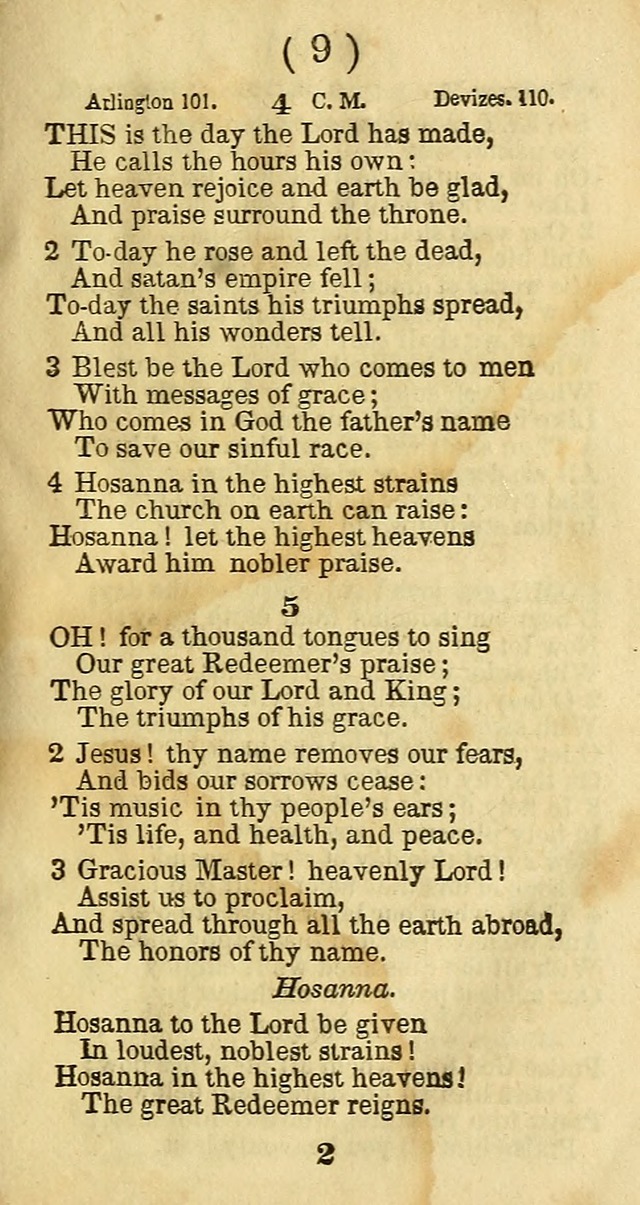 A Collection of Psalms, Hymns, and Spiritual Songs: with the music of Mason