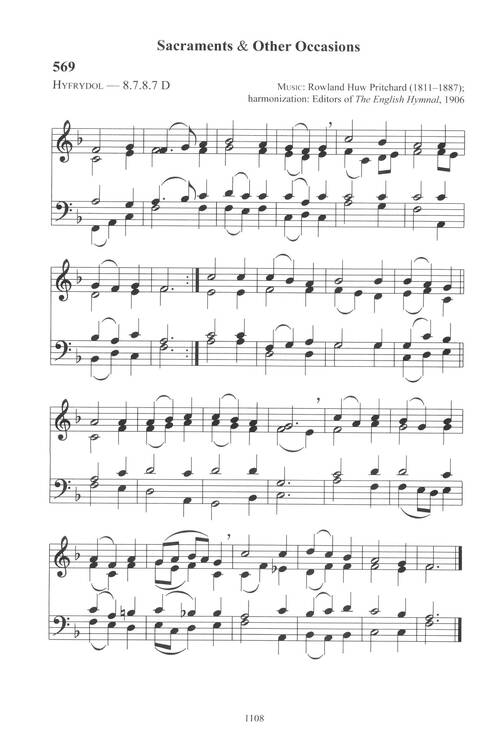 CPWI Hymnal page 1100