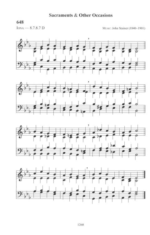 CPWI Hymnal page 1252