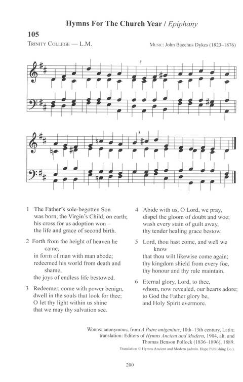 CPWI Hymnal page 196