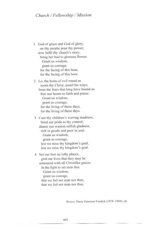 CPWI Hymnal page 599