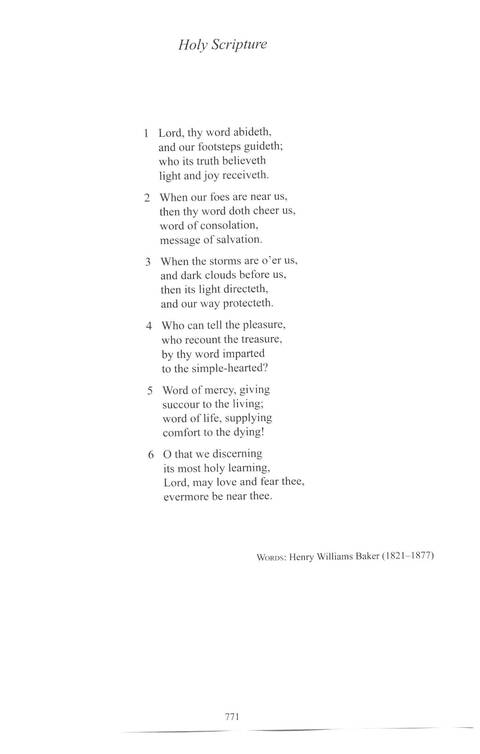 CPWI Hymnal page 765