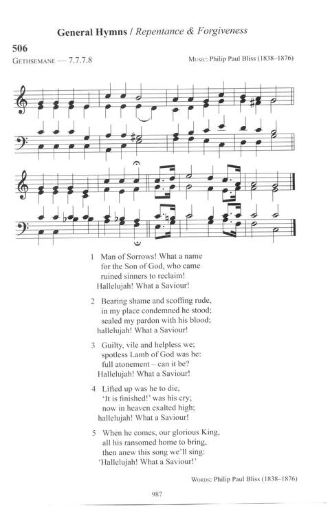 CPWI Hymnal page 979