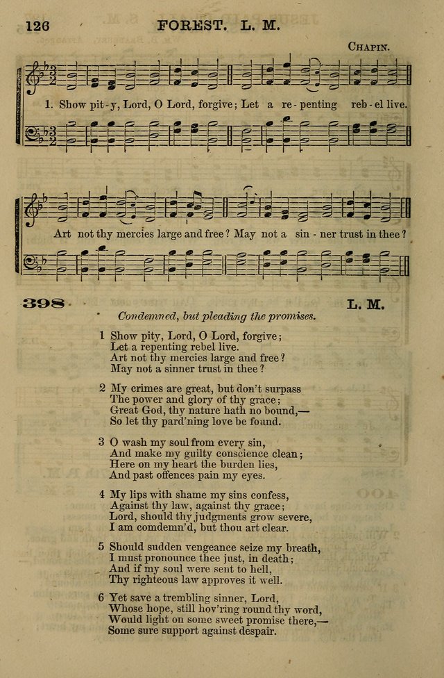 The Centenary Singer: a collection of hymns and tunes popular during the last one hundred years page 126