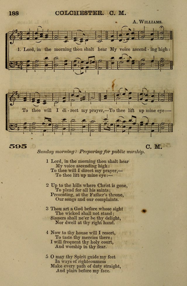 The Centenary Singer: a collection of hymns and tunes popular during the last one hundred years page 188
