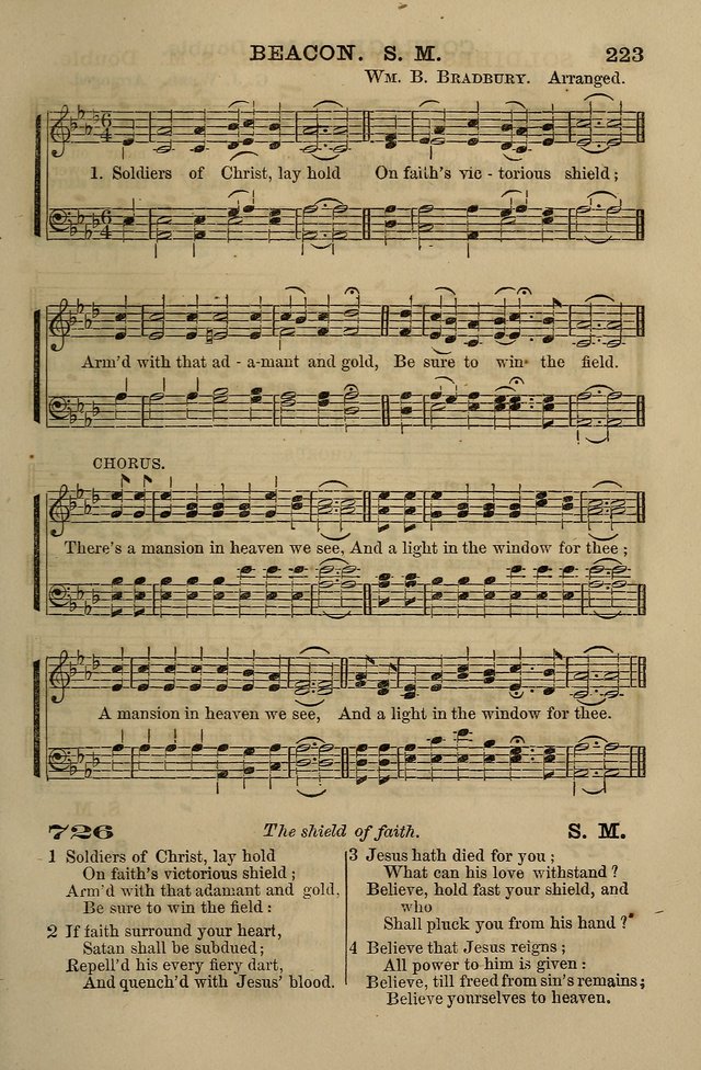 The Centenary Singer: a collection of hymns and tunes popular during the last one hundred years page 223