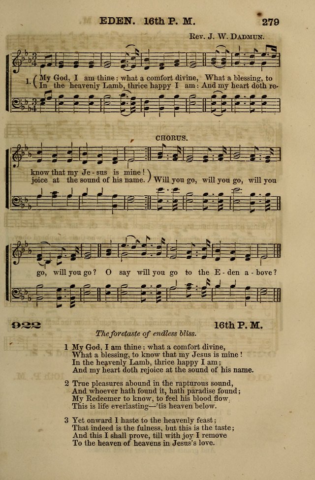 The Centenary Singer: a collection of hymns and tunes popular during the last one hundred years page 279