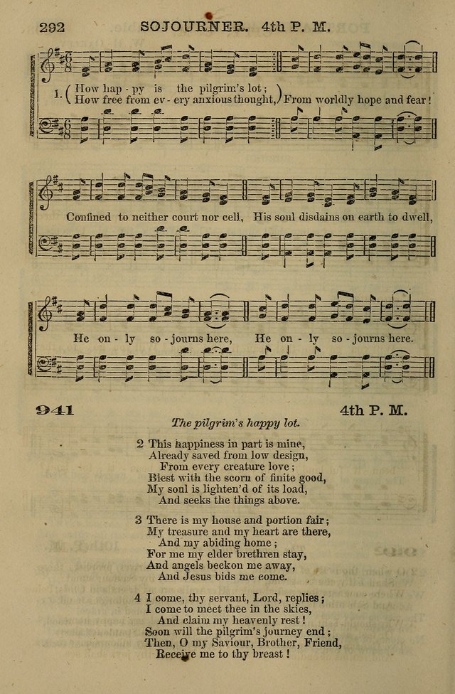 The Centenary Singer: a collection of hymns and tunes popular during the last one hundred years page 292