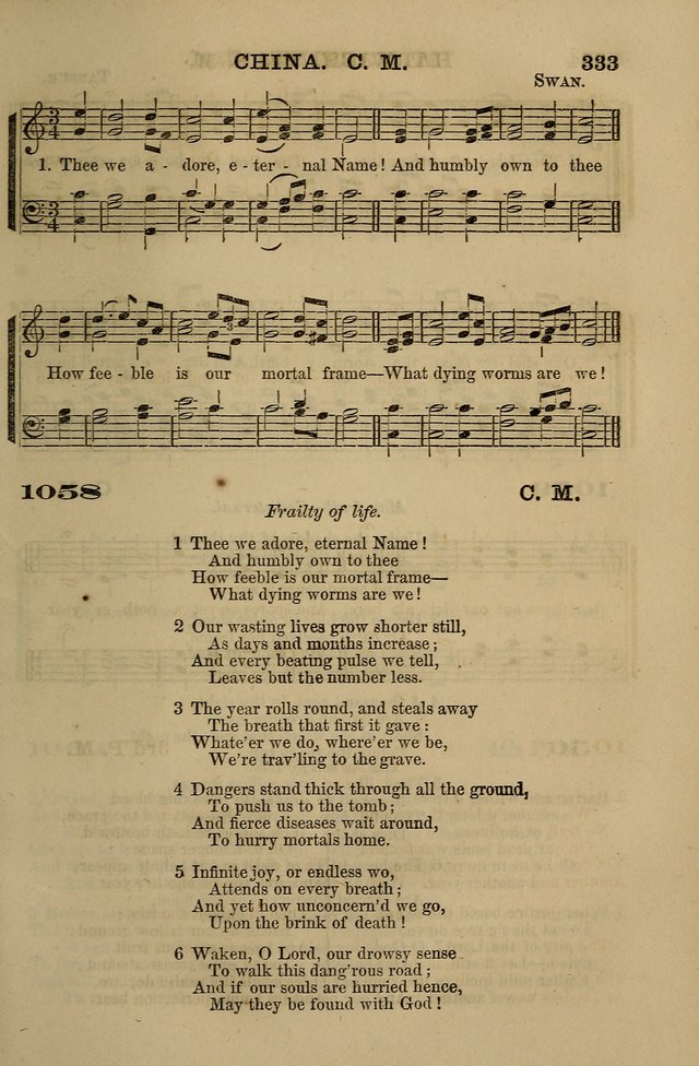 The Centenary Singer: a collection of hymns and tunes popular during the last one hundred years page 333