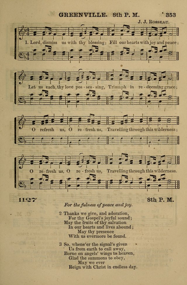 The Centenary Singer: a collection of hymns and tunes popular during the last one hundred years page 353