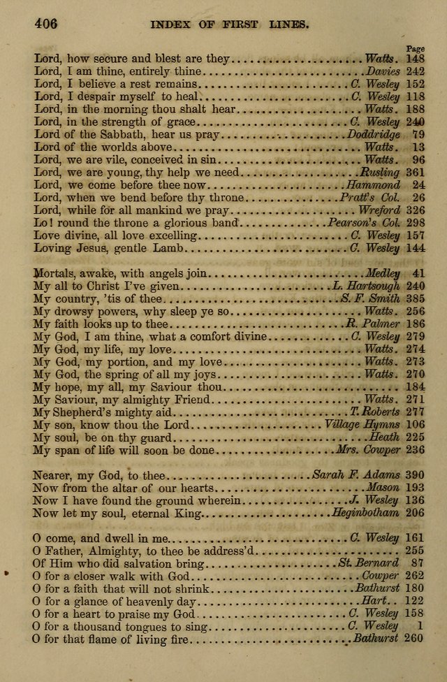 The Centenary Singer: a collection of hymns and tunes popular during the last one hundred years page 406