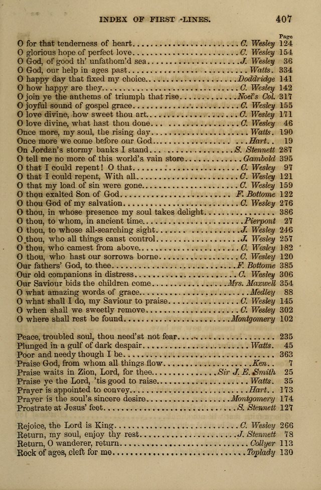 The Centenary Singer: a collection of hymns and tunes popular during the last one hundred years page 407