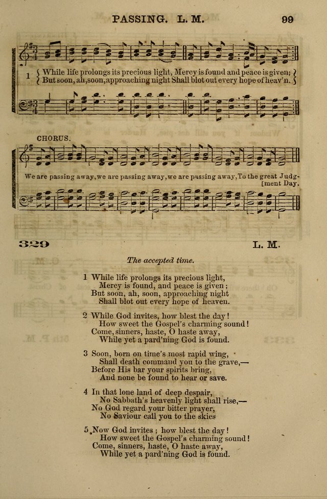 The Centenary Singer: a collection of hymns and tunes popular during the last one hundred years page 99