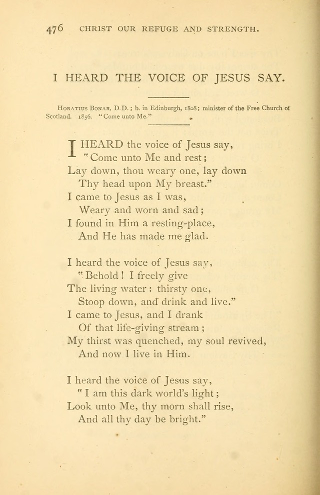 Christ in Song page 476