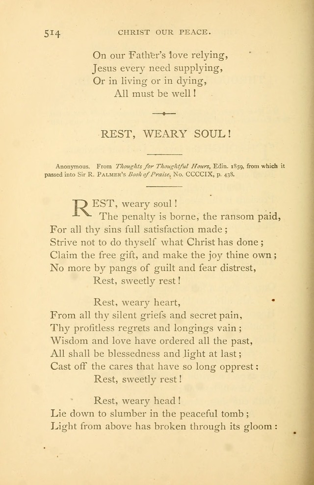 Christ in Song page 514