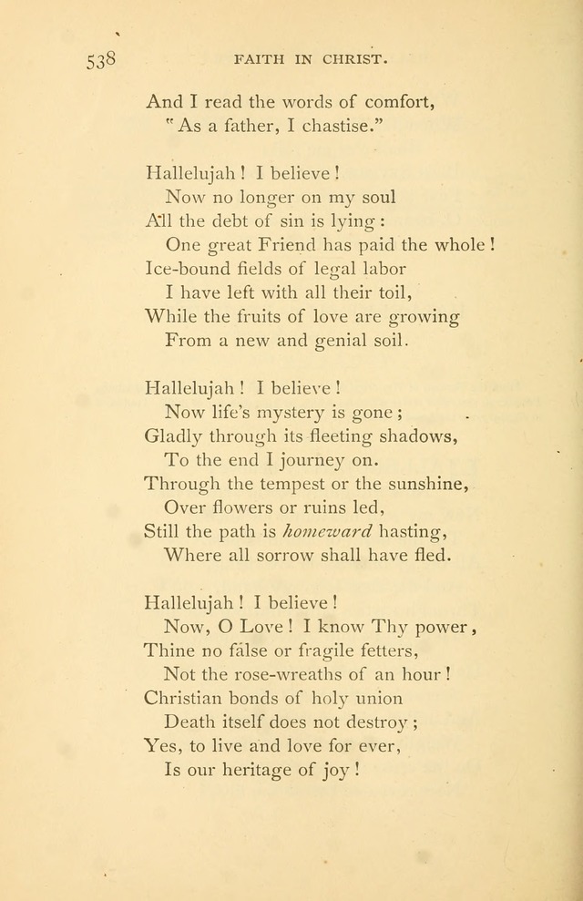 Christ in Song page 538