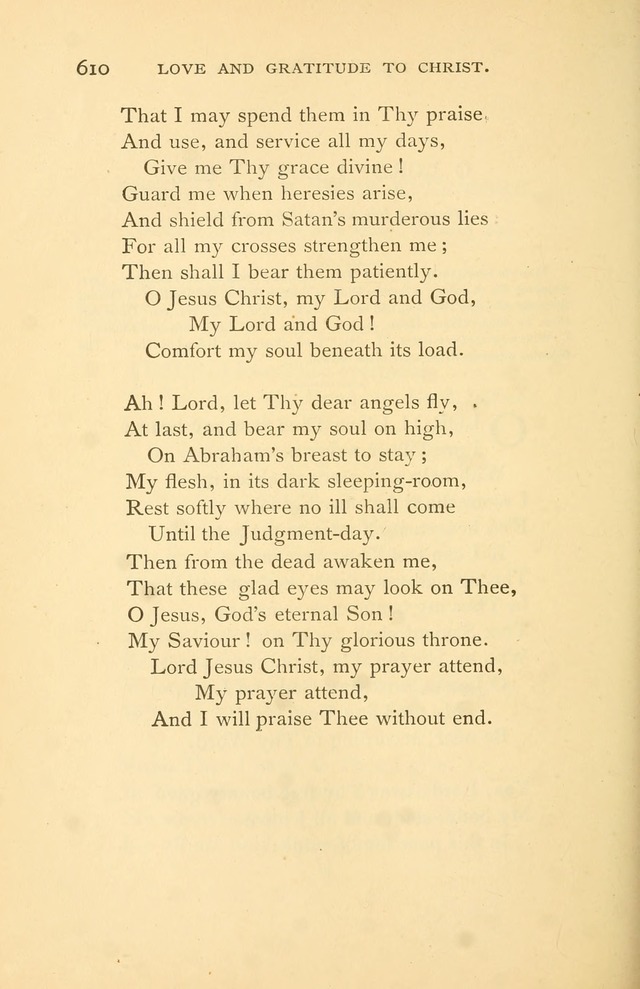 Christ in Song page 610