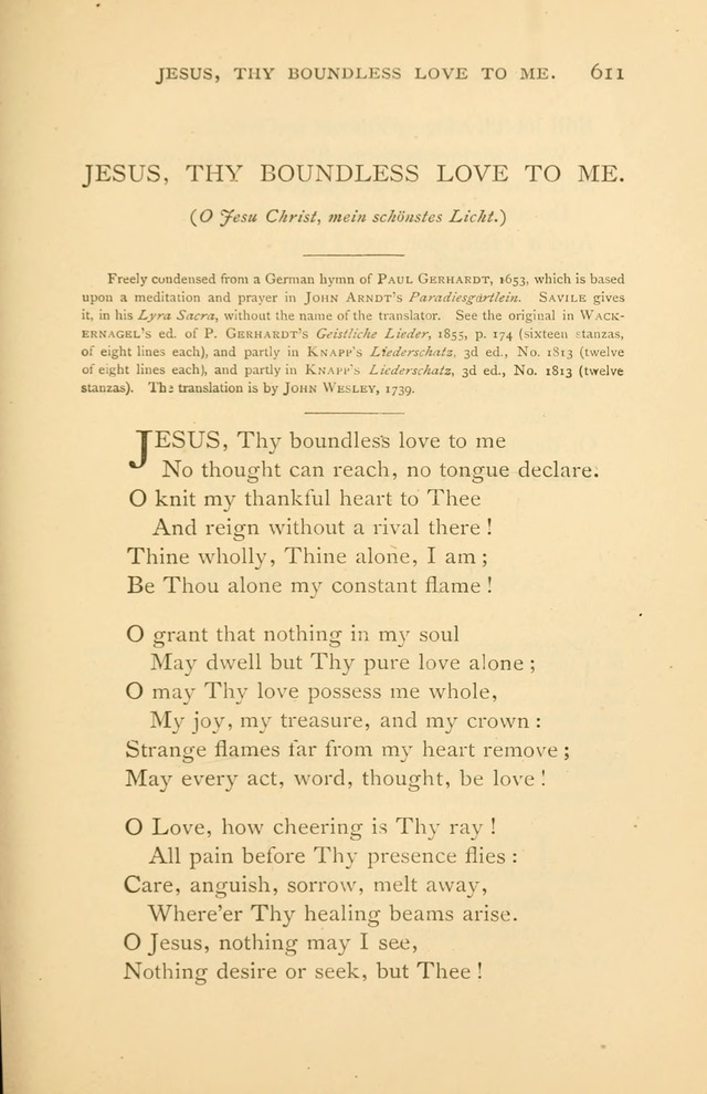 Christ in Song page 611