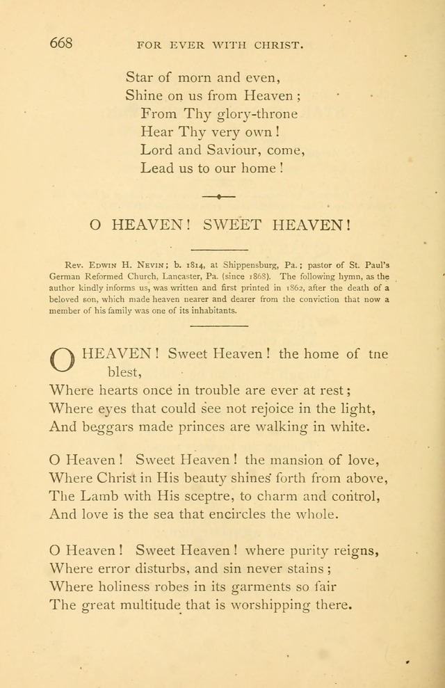 Christ in Song page 668