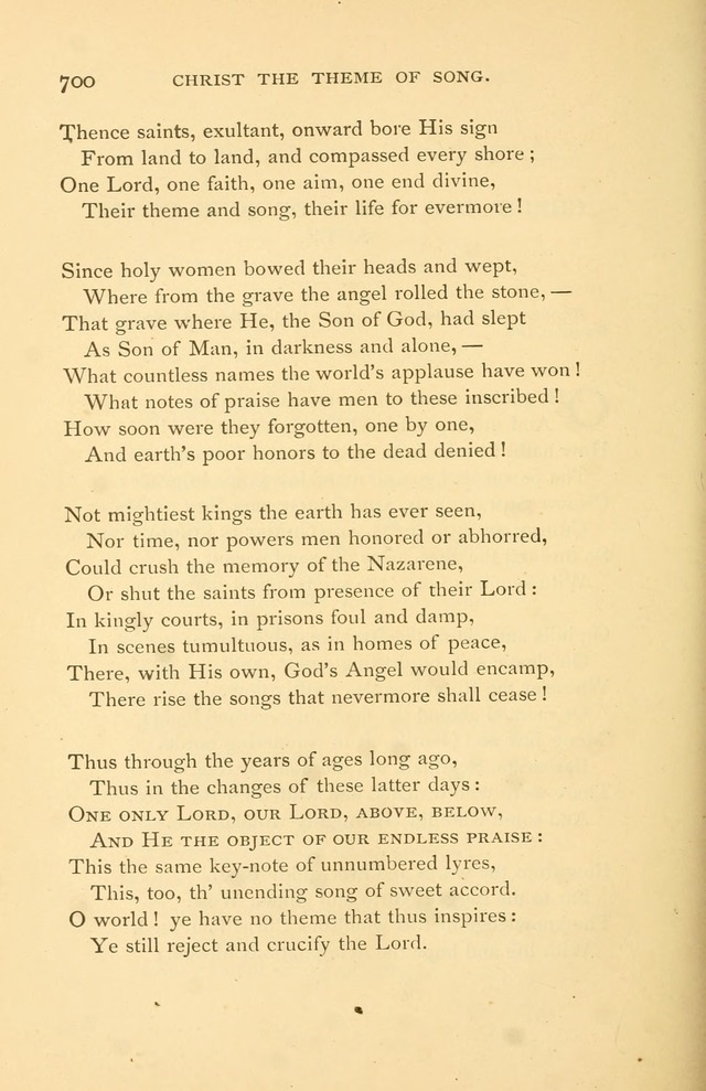 Christ in Song page 700