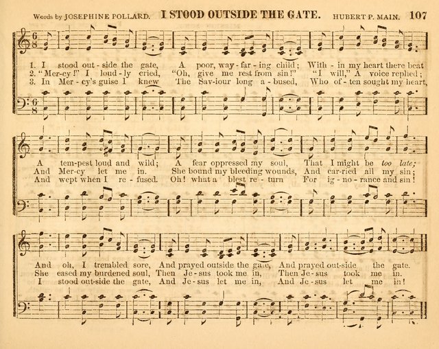 Christian Songs: for the Sunday School page 107