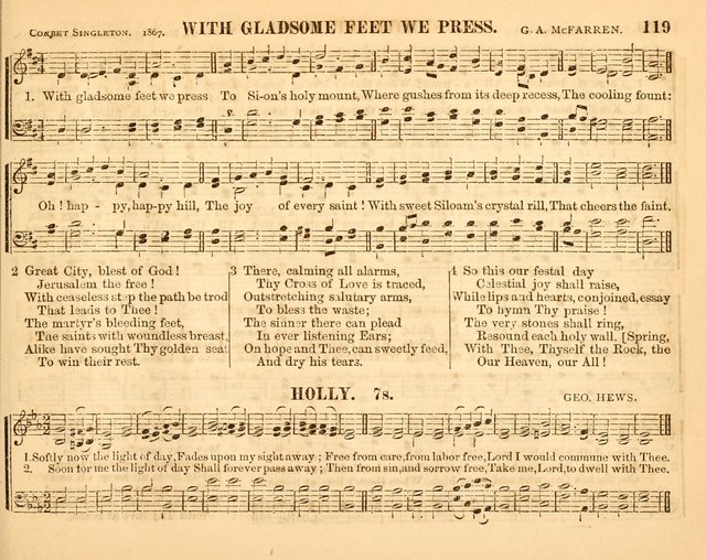 Christian Songs: for the Sunday School page 119