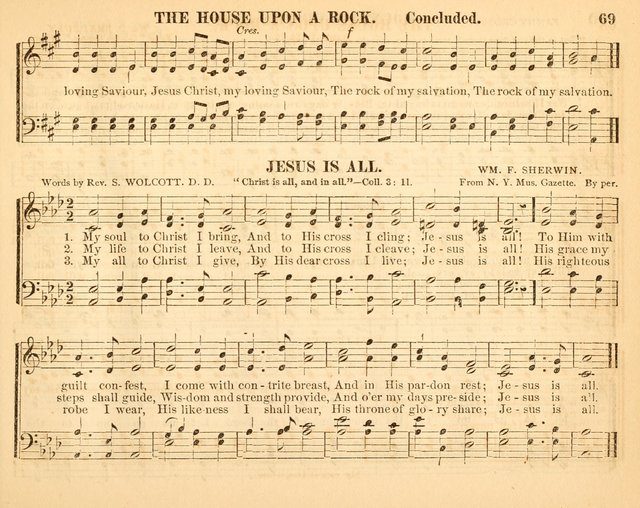 Christian Songs: for the Sunday School page 69