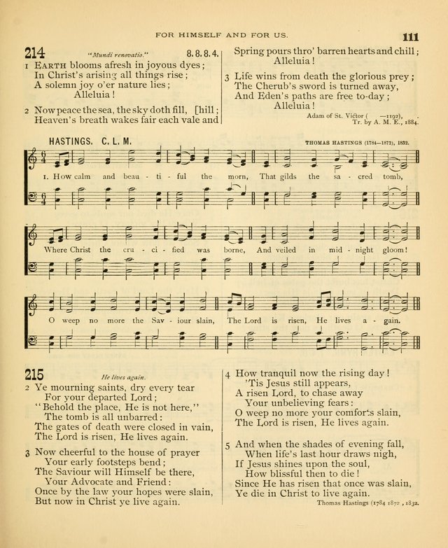 Carmina Sanctorum: a selection of hymns and songs of praise with tunes page 112